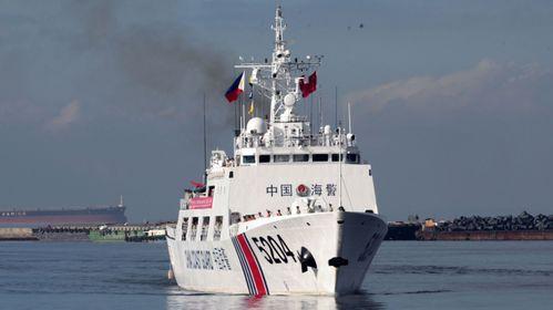 中国海警船最新爆料,捍卫海洋权益,捍卫国家主权!”